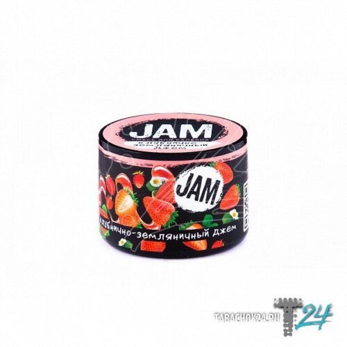 Jam / Бестабачная смесь Jam Клубнично-земляничный джем, 50г в ХукаГиперМаркете Т24