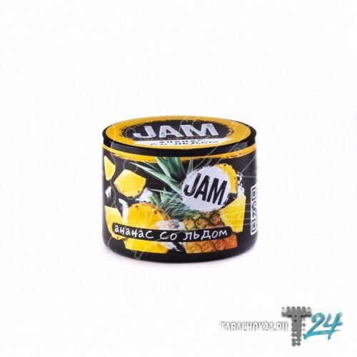 Jam / Бестабачная смесь Jam Ананас со льдом, 50г в ХукаГиперМаркете Т24