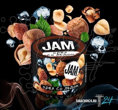 Jam / Бестабачная смесь Jam Орех со льдом, 50г в ХукаГиперМаркете Т24