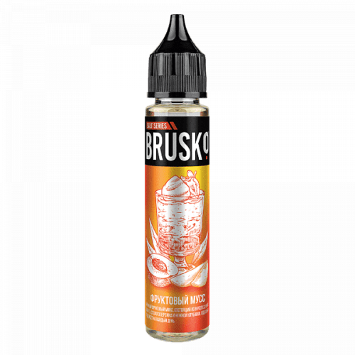 Brusko / Жидкость Brusko Salt Фруктовый мусс, 30мл, 2% в ХукаГиперМаркете Т24