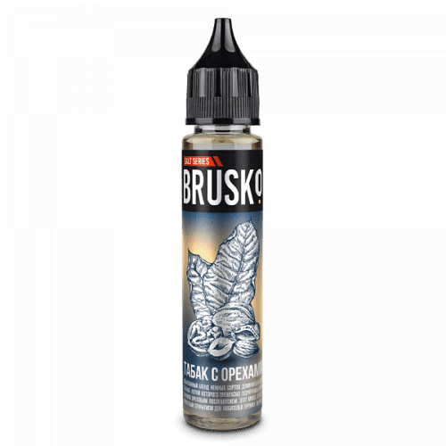 Brusko / Жидкость Brusko Salt Табак с орехами, 30мл, 2% в ХукаГиперМаркете Т24