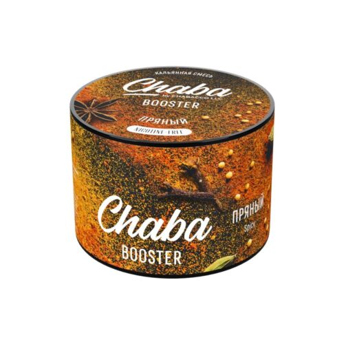 CHABACCO / Бестабачная смесь Chabacco Chaba booster пряный, 50г (без никотина) в ХукаГиперМаркете Т24