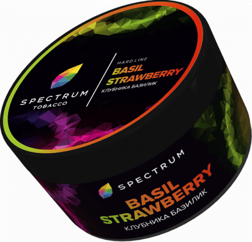 Spectrum / Табак Spectrum Hard Line Basil strawberry, 200г [M] в ХукаГиперМаркете Т24