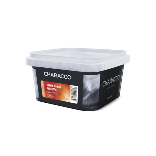 CHABACCO / Бестабачная смесь Chabacco Medium Caramel amaretto, 200г в ХукаГиперМаркете Т24