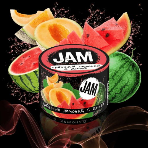 Jam / Бестабачная смесь Jam Арбузный лимонад с дыней, 250г в ХукаГиперМаркете Т24