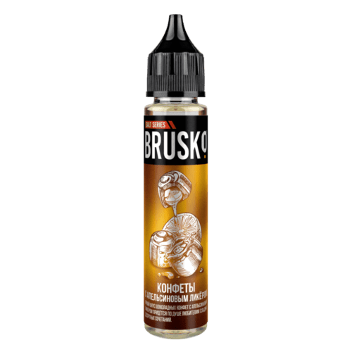 Brusko / Жидкость Brusko Salt Конфеты с Апельсиновым Ликером, 30мл, 2% в ХукаГиперМаркете Т24