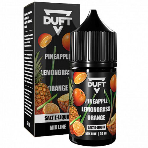 Duft / Жидкость Duft Mix line Super Salt Pineapple lemongrass orange, 10мл, 20мг в ХукаГиперМаркете Т24