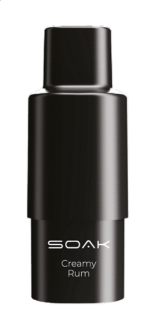 Soak / Картридж одноразовый для SOAK Q Creamy Rum (4,8мл, 1500 затяжек) в ХукаГиперМаркете Т24