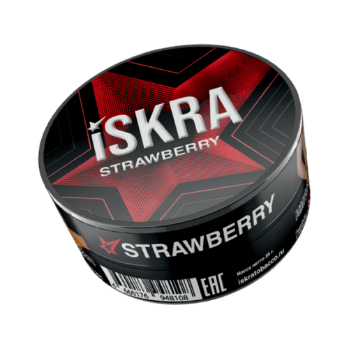 Iskra / Табак Iskra Strawberry, 25г [M] в ХукаГиперМаркете Т24