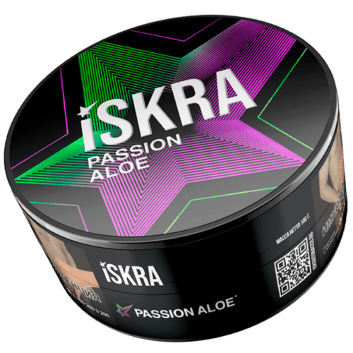 Iskra / Табак Iskra Passion Aloe, 100г [M] в ХукаГиперМаркете Т24