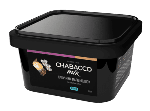 CHABACCO / Бестабачная смесь Chabacco Mix Medium Marshmallow Coffee, 200г в ХукаГиперМаркете Т24