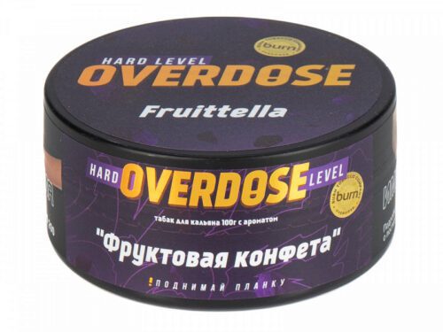 Overdose / Табак Overdose Fruttella, 100г [M] в ХукаГиперМаркете Т24
