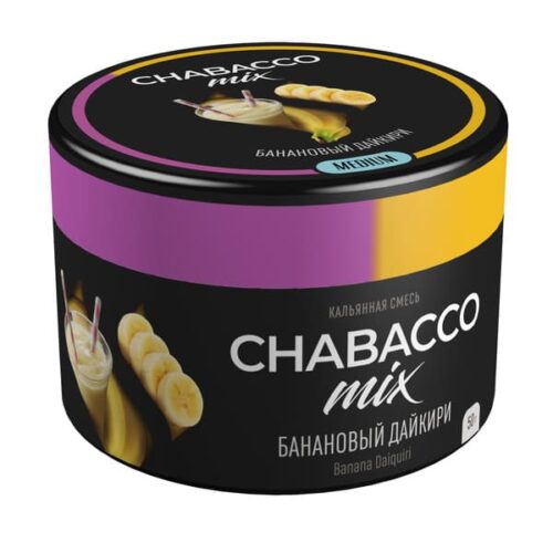 CHABACCO / Бестабачная смесь Chabacco Mix Medium Banana Daiquiri, 50г [M] в ХукаГиперМаркете Т24