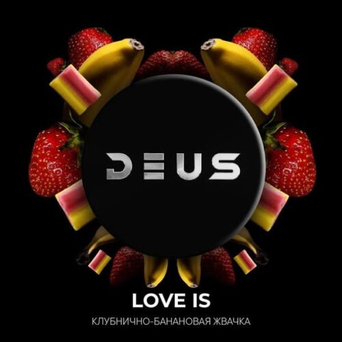 Deus / Табак Deus Love Is, 100г [M] в ХукаГиперМаркете Т24