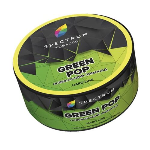 Spectrum / Табак Spectrum Hard Line Green pop, 25г [M] в ХукаГиперМаркете Т24