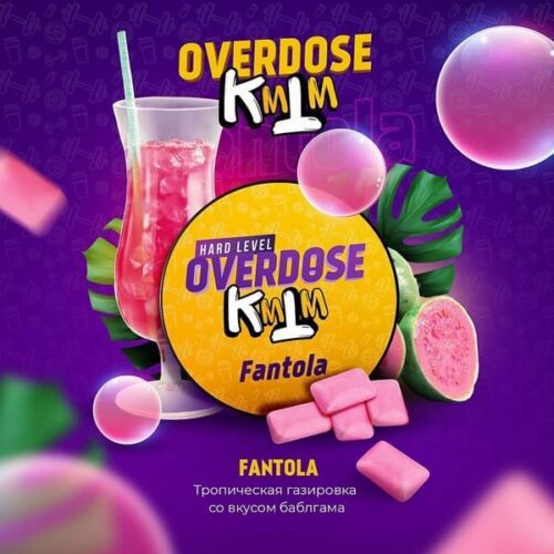 Overdose / Табак Overdose Fantola, 100г [M] в ХукаГиперМаркете Т24