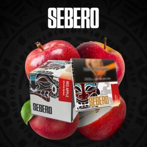 Sebero / Табак Sebero Red apple, 40г [M] в ХукаГиперМаркете Т24