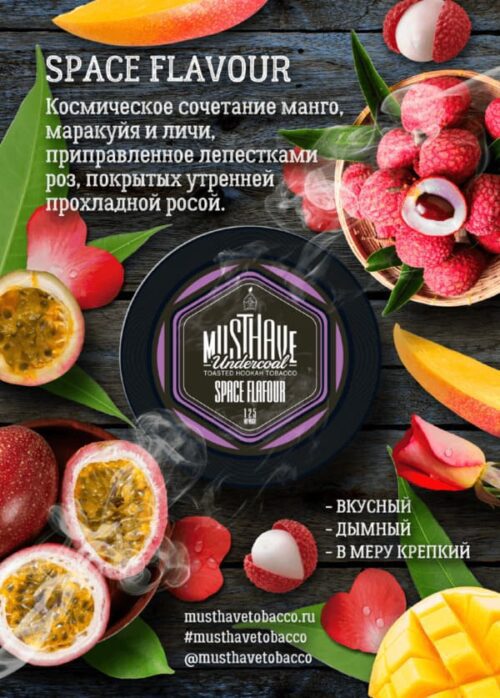Must Have / Табак Must Have Space Flavour, 25г [M] в ХукаГиперМаркете Т24